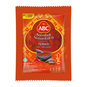 Abc, Sambal Nusantara Terasi, 10sac x18 g